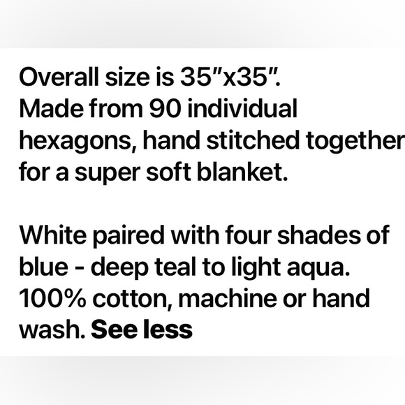 Handcrafted Beach Baby Blanket - Picture 2 of 6